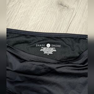 Shade & Shore Black Bikini Bottom, Medium